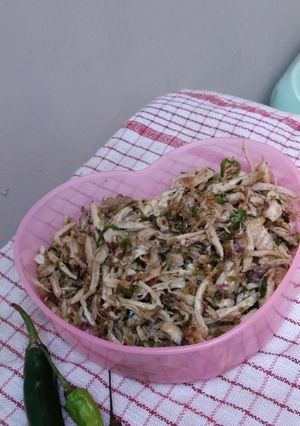 Foto resep 34. Ayam Suwir Cabai Hijau