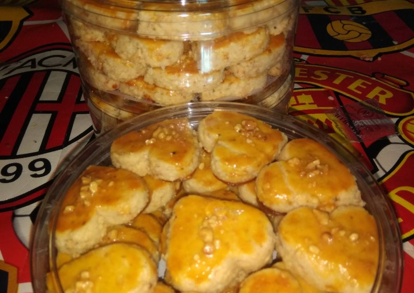 Resep KUE LEBARAN KUE KACANG EMPUK,GURIH DAN ENAK