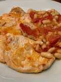Arista di Maiale con Fagioli Cannellini e Pomodori