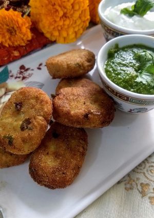 लौकी कबाब विद पालक चटनी रेसिपी मुख्य फोटो