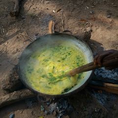 A picture of Ewedu soup.