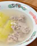 冬瓜薏仁肉片湯