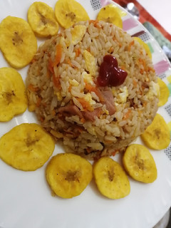Una foto de Arroz frito