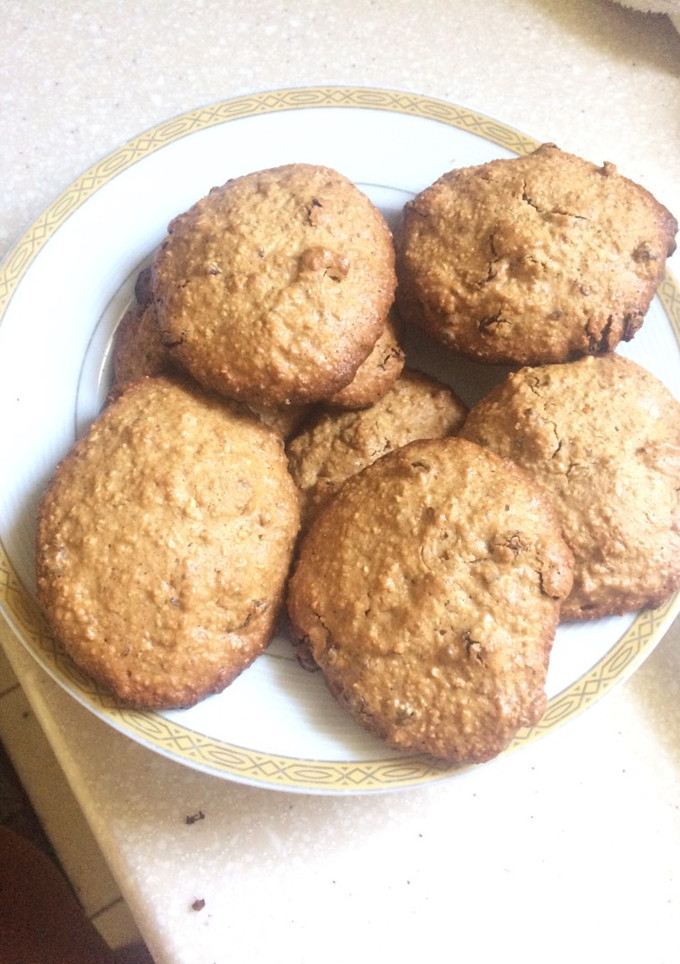 Una foto de Galletas de avena y pasa