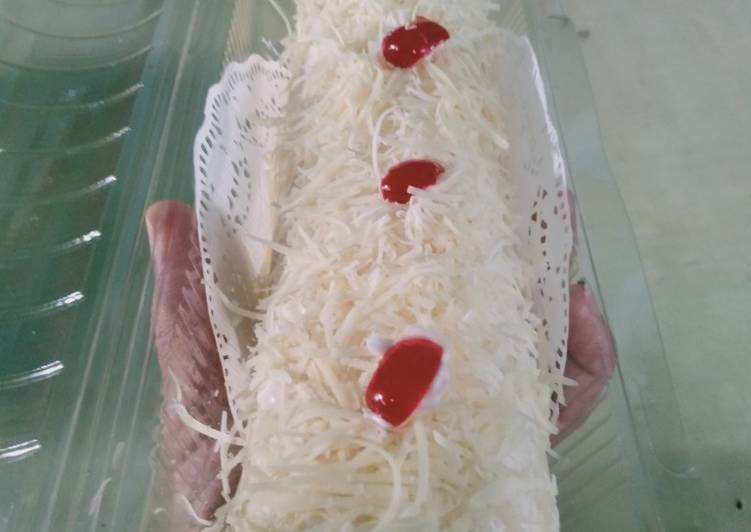 Bolu Gulung vanilla susu