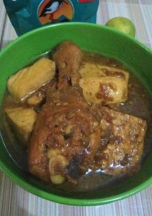 Foto resep Semur ayam tahu tempe