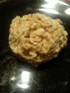 A picture of White Chocolate Marshmallow No Bake Cookies.
