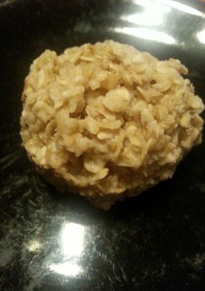 A picture of White Chocolate Marshmallow No Bake Cookies.