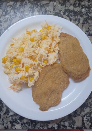Una foto de Simple arroz