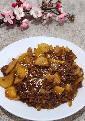 Foto resep Tumis Daging Sapi Kentang