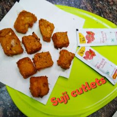 A picture of Suji cutlets.