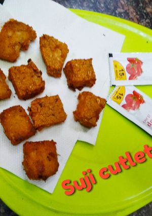 A picture of Suji cutlets.