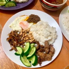 Nasi Lemak A picture of Nasi Lemak.