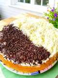Bolu jadul topping butter cream keju/ messis (6 telur)