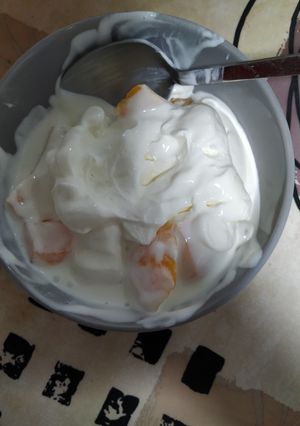 Una foto de Helado yogur con heladera
