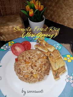 Foto resep Simple Fried Rice/Nasi Goreng