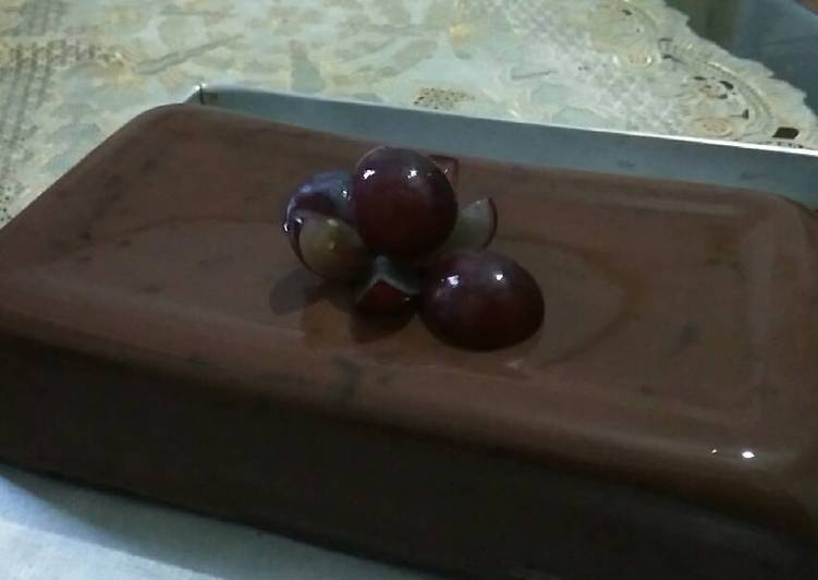 Resep Wafer chocolate pudding (nyoklat lho) 😉 | Bahan Membuat Wafer chocolate pudding (nyoklat lho) 😉 Yang Enak Banget