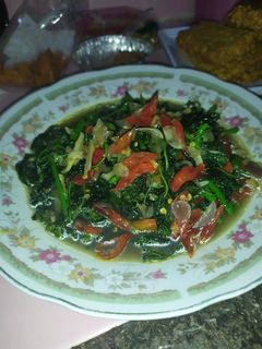 Foto resep Tumis bayam
