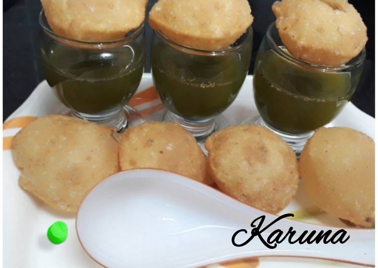 How to Prepare Homemade Pani puri