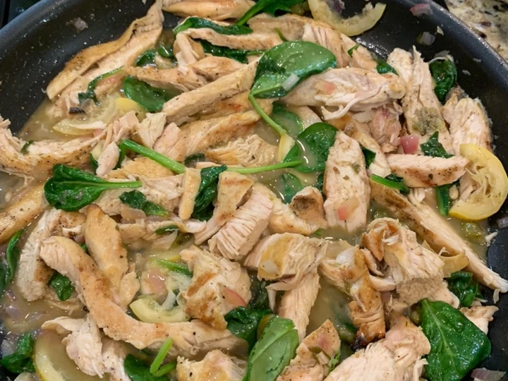 Easy Way Make Pasta Ayam Mentega Lemon which So Delicious