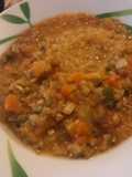 Lentejas rosadas al curry