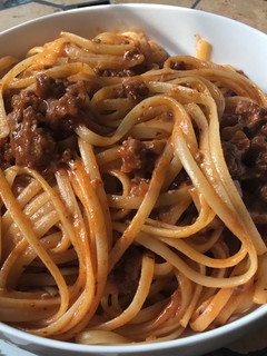 Una foto de Bolognesa de fin de semana