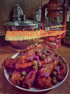 Gambar Sambal Udang Terung Pipit