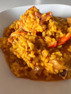 Una foto de Arroz con bogavante