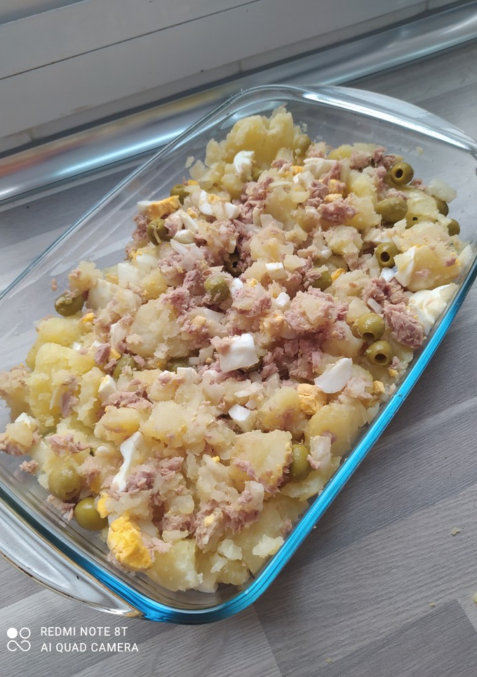 Una foto de Ensalada de patatas