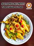 Sotong Kunyit Tumis Halia Cili Padi