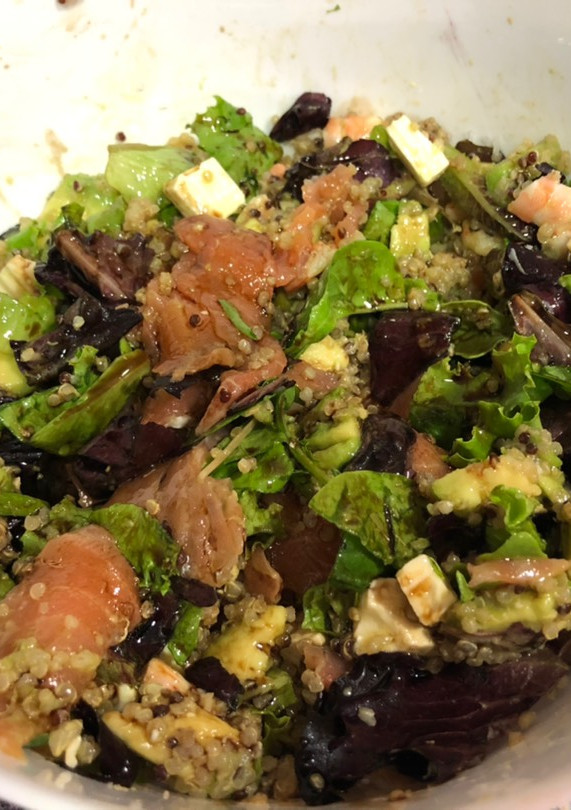 Una foto de Ensalada veraniega de quinoa