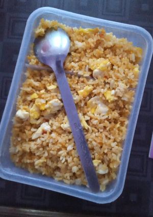 Foto resep Nasi goreng sederhana