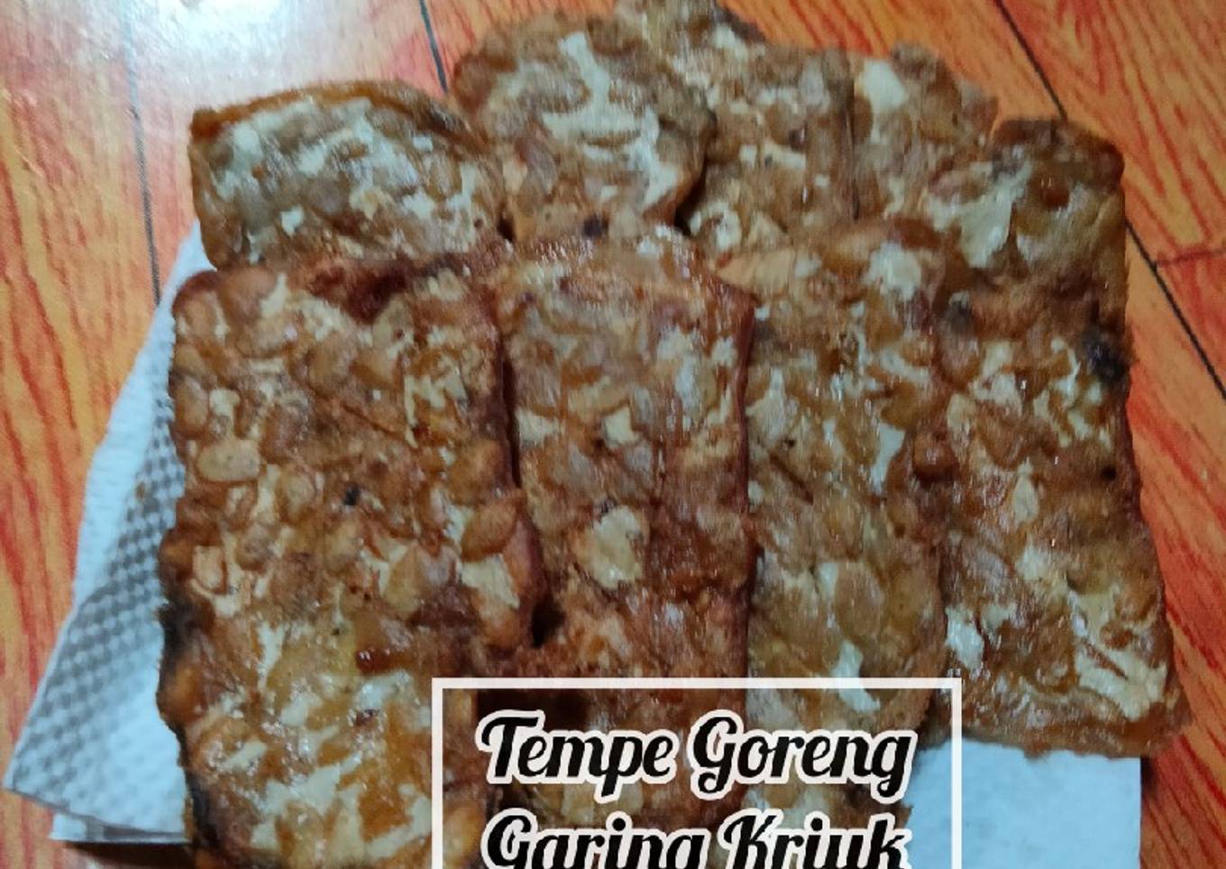 Tempe Goreng Kriuk Garing ala Warung Makan