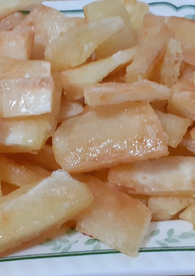 Una foto de Yuca frita