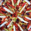 Pizza με σπαράγγια (νηστίσιμη)