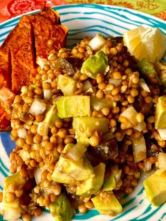 Una foto de Ensalada de Lentejas y Boniato