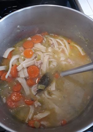 A picture of Chicken Noodle Soup.