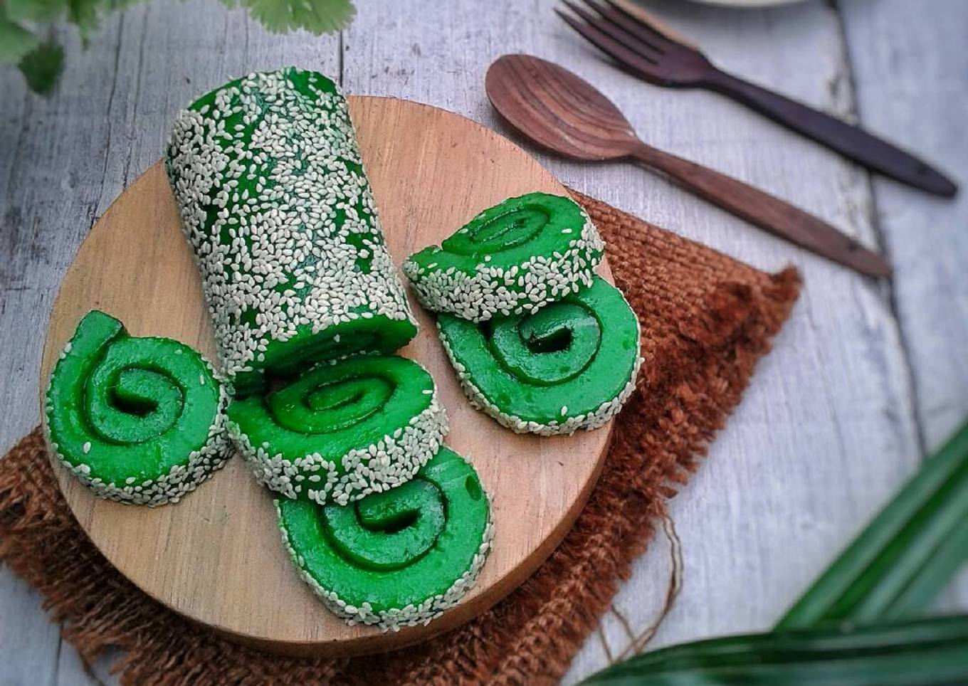 Resep Mochi Gulung Pandan