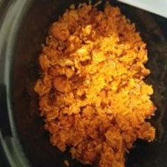 A picture of Carolina Red Rice & Sausage.