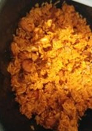 A picture of Carolina Red Rice & Sausage.
