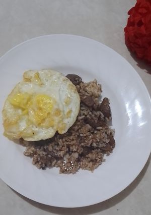 Foto resep Nasi goreng hitam