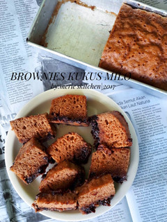Foto resep Brownies Kukus Milo