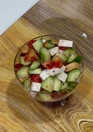 A picture of Cucumber salad.