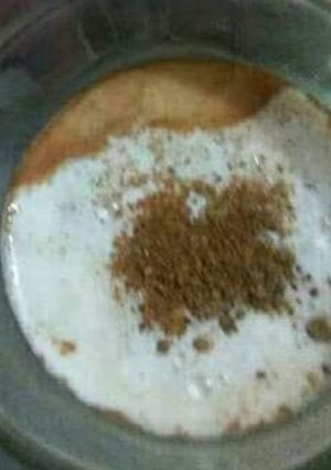 A picture of Creamy coffee.
