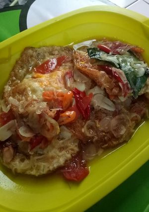 Foto resep Telur ceplok saos tiram