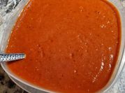 A picture of tomato sauce
