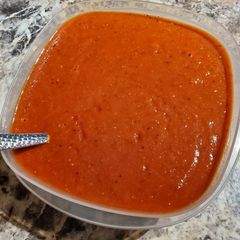 A picture of Homemade Enchilada Sauce.