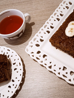 Φωτογραφία της συνταγής Banana bread βρώμης με σοκολάτα