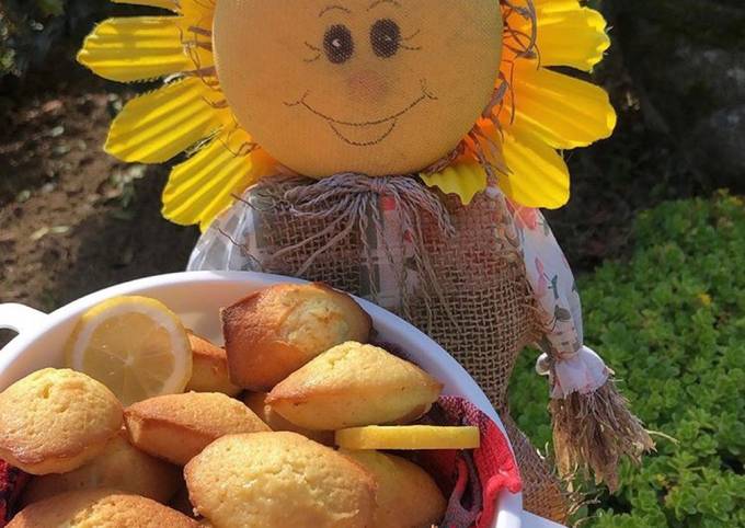 Madeleine allégée au citron 🍋