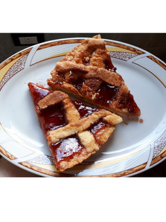 صورة لوصفة تارت بمربى الفراولة 🍓🥧